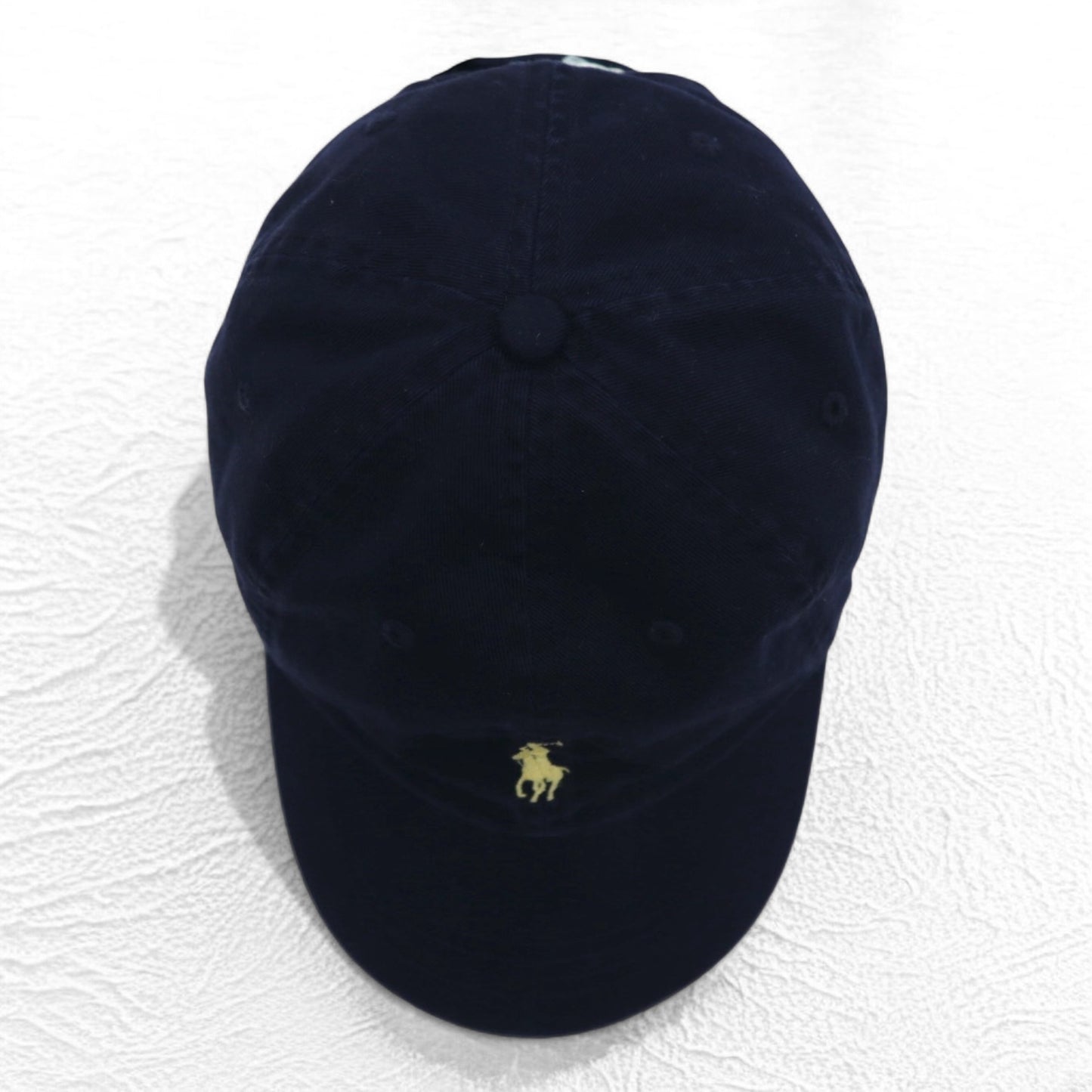 POLO RALPH LAUREN 6パネルキャップ FREE ベルト ネイビー スモールポニー刺繍