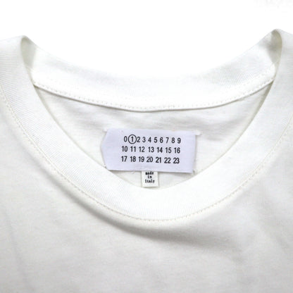 Maison Margiela ライン1 グラフィックプリント Tシャツ XL ホワイト コットン イタリア製