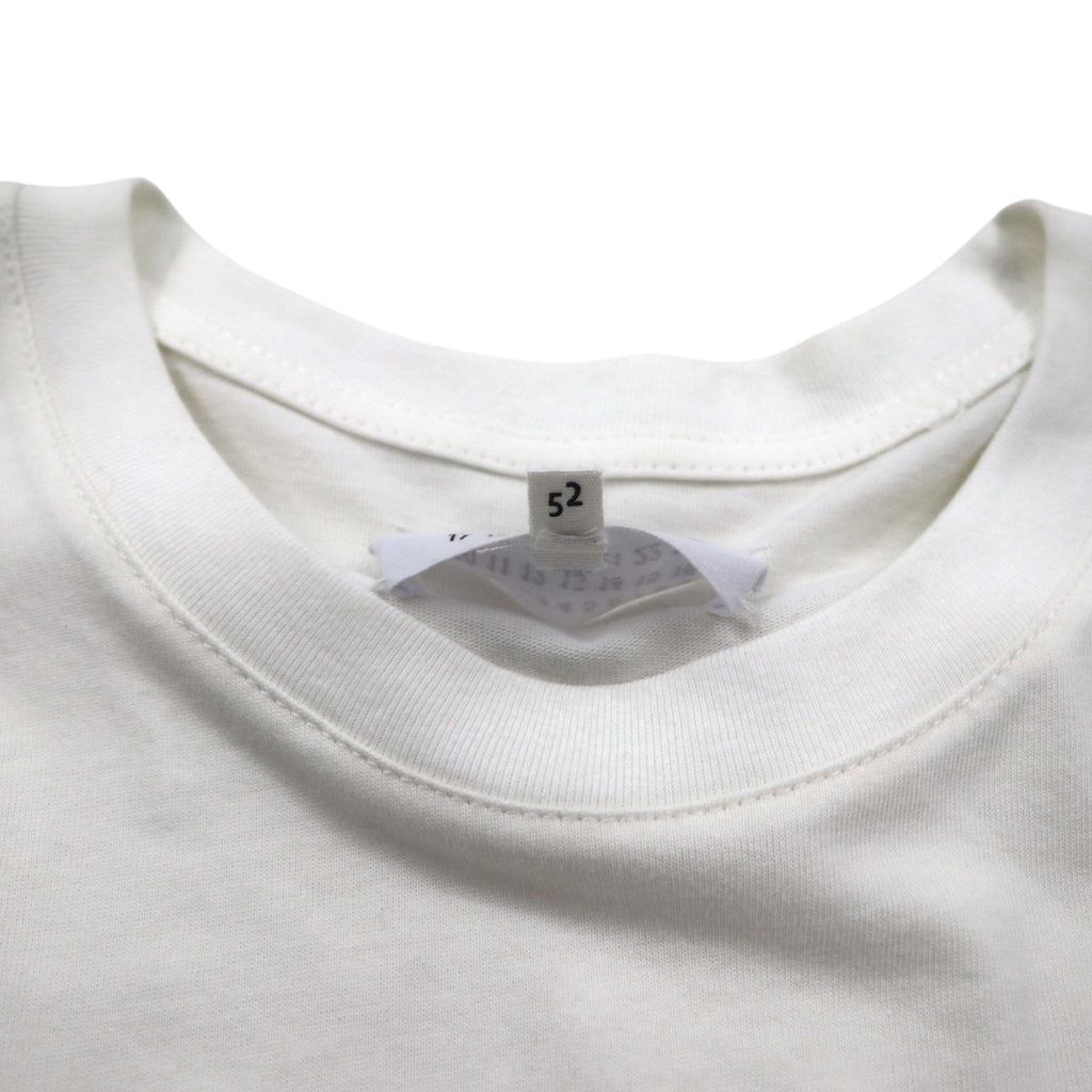 Maison Margiela ライン1 グラフィックプリント Tシャツ XL ホワイト コットン イタリア製