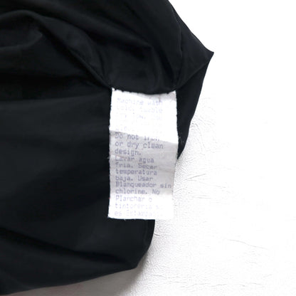 LEGENDS ATHLETIC USA製 90年代 リブライン ピステ プルオーバー ナイロンジャケット XL ブラック カレッジ GRAMBLING アーチロゴ