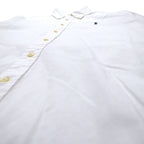 RALPH LAUREN Oxford Button-Down Shirt, XL, White Cotton, Small Pony Embroidery, Made in Sri Lanka