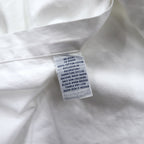 RALPH LAUREN Oxford Button-Down Shirt, XL, White Cotton, Small Pony Embroidery, Made in Sri Lanka