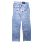 Levi's USA 505 Denim Pants 32 Blue Ice Wash 505-4891