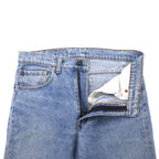 Levi's USA 505 Denim Pants 32 Blue Ice Wash 505-4891