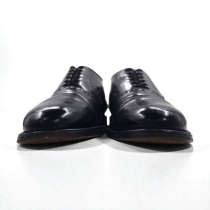 THE JOHNSTON & MURPHY SHOE 70年代 USA製 サドル ドレスシューズ 27-27.5cm ブラック レザー