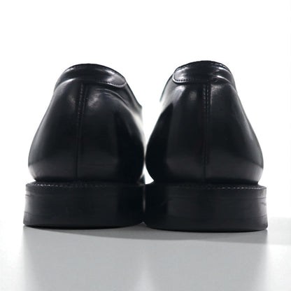 THE JOHNSTON & MURPHY SHOE 70年代 USA製 サドル ドレスシューズ 27-27.5cm ブラック レザー