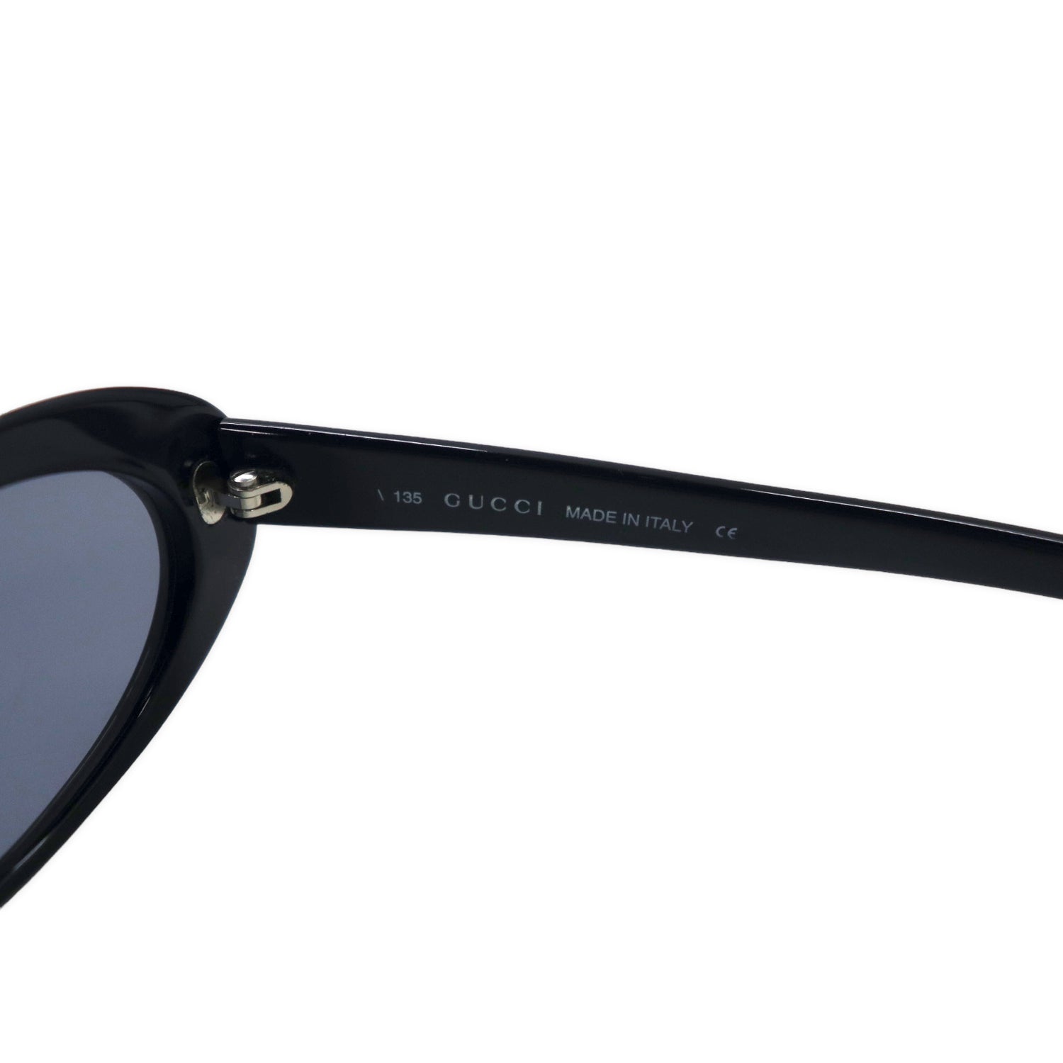 GUCCI Sunglasses Oval Black GG213413/N/S 807 52⬜︎19 Italian MADE