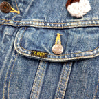 Y.A.R.N. × 90s Lee Riders リメイク 再構築 ニット クロス デニムジャケット Knit Cross Denim Jacket Gジャン M ハンドメイド
