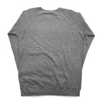 Chiles Big Size College Print Sweatshirt XL Grey Cotton Fleece Football