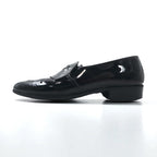 Vintage Patent Leather Loafers, Made in USA, Vintage Patent Leather Loafers, Size 27.5cm, Black