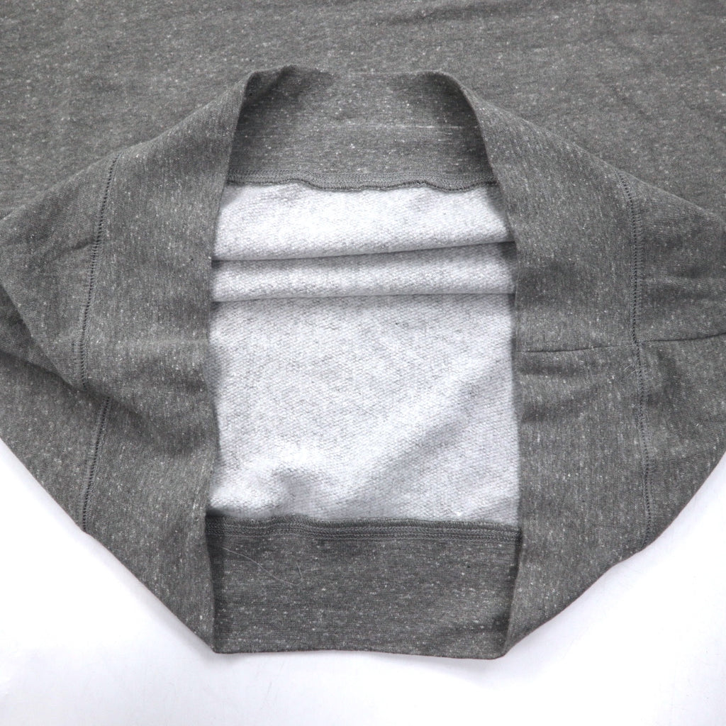 Chiles Big Size College Print Sweatshirt XL Grey Cotton Fleece Football