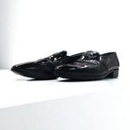 Vintage Patent Leather Loafers, Made in USA, Vintage Patent Leather Loafers, Size 27.5cm, Black