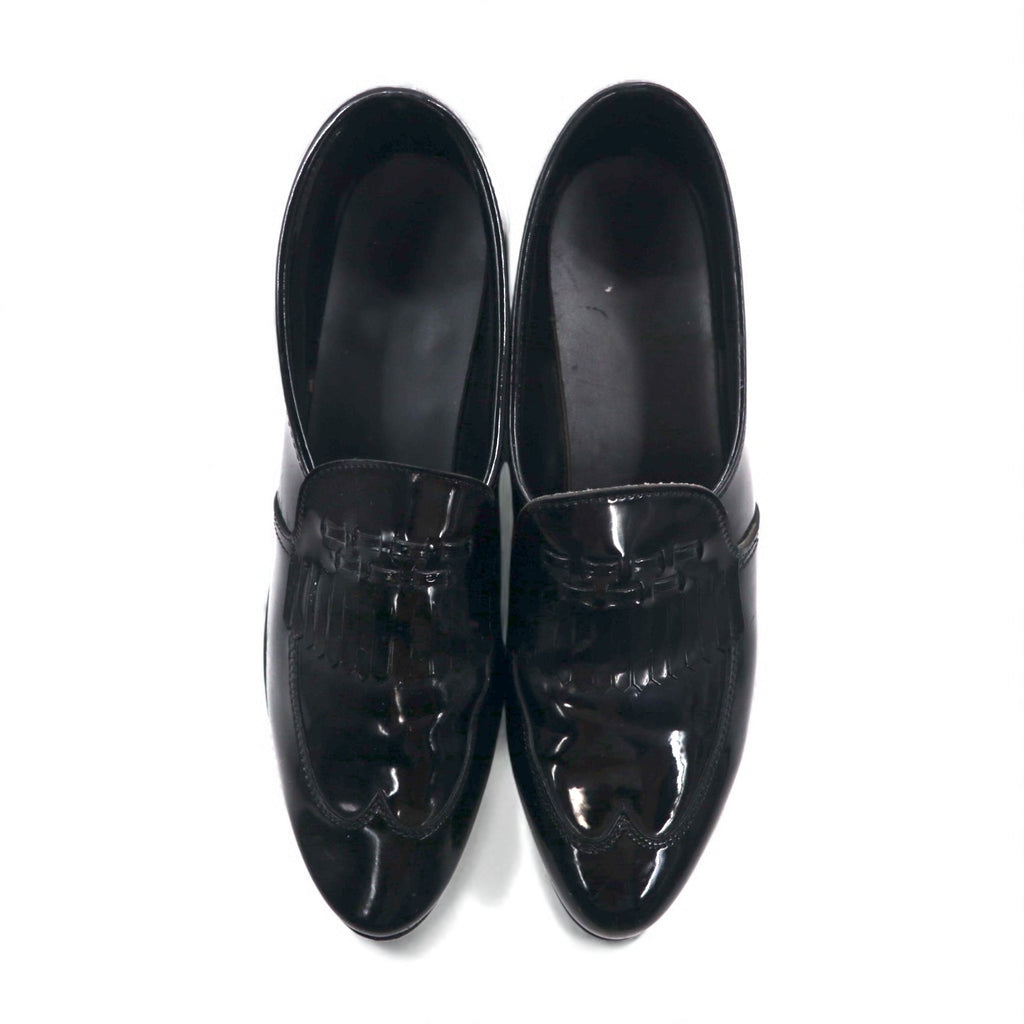 Vintage Patent Leather Loafers, Made in USA, Vintage Patent Leather Loafers, Size 27.5cm, Black