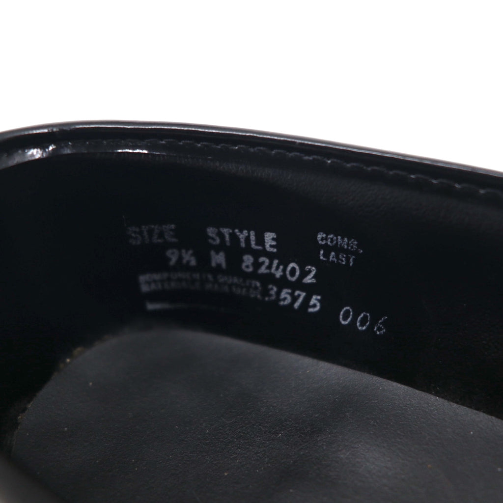 Vintage Patent Leather Loafers, Made in USA, Vintage Patent Leather Loafers, Size 27.5cm, Black