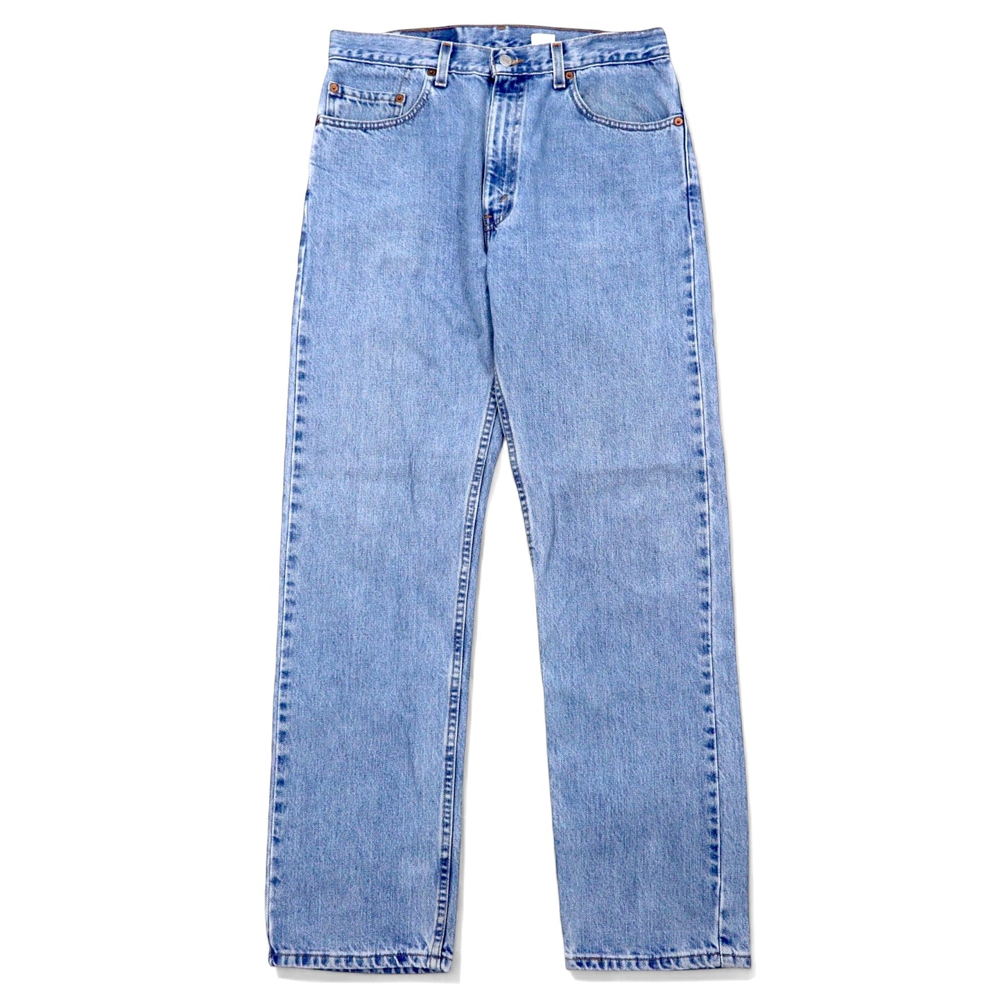 Levi's USA製 00年代 505 アイスウォッシュ デニムパンツ 34 ブルー コットン ジッパーフライ REGULAR FIT STRAIGHT LEG 505-4834