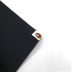 A Bathing Ape ロゴプリント Tシャツ XS ブラック コットン 両面プリント 日本製