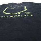 A Bathing Ape ロゴプリント Tシャツ XS ブラック コットン 両面プリント 日本製