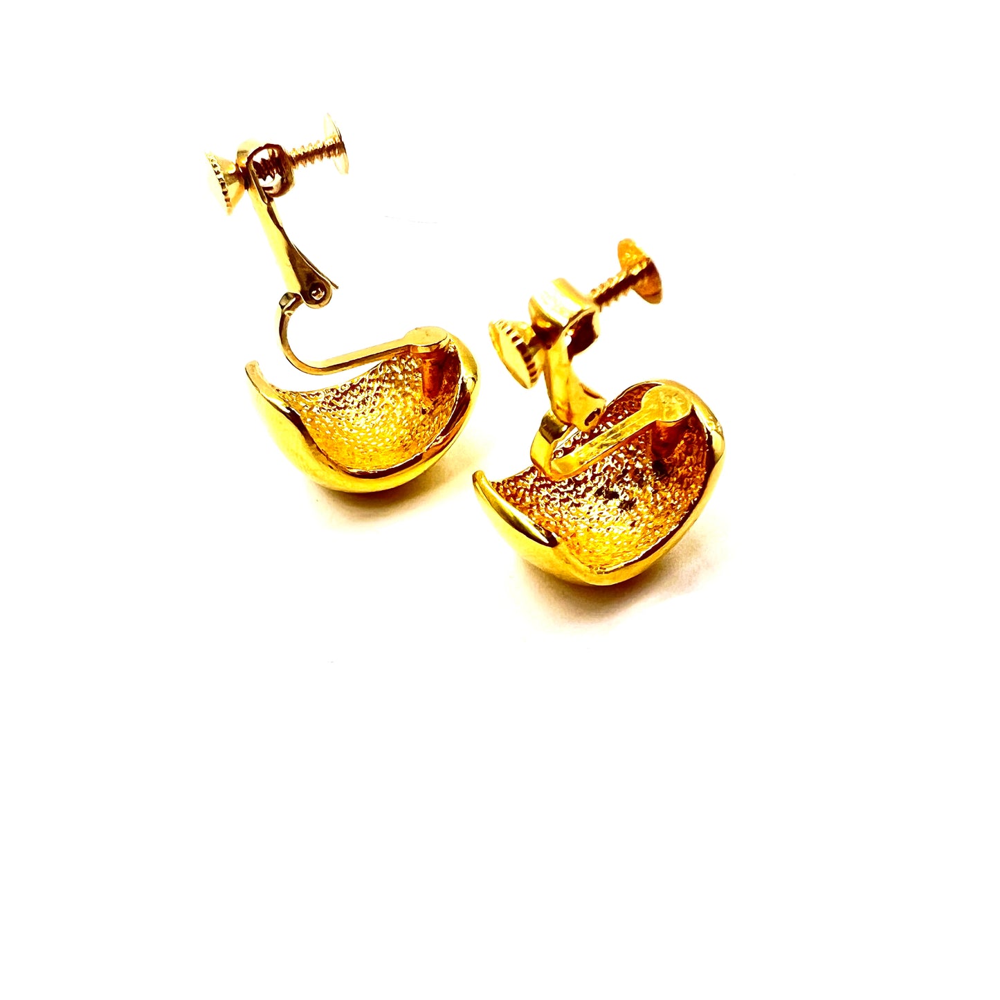 Vintage Gold Earring イヤリング ゴールド ティアドロップ しずく型 ヴィンテージ
