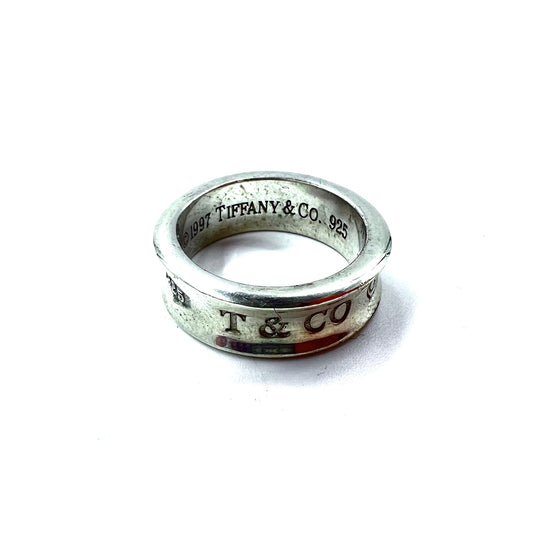 TIFFANY & CO. 1837 ナロー リング 指輪 12号 シルバー 925