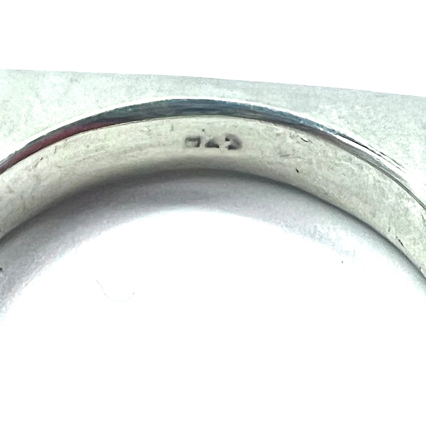 SILVER SQUARE RING シルバー スクエアリング 指輪 13号 SILVER 925