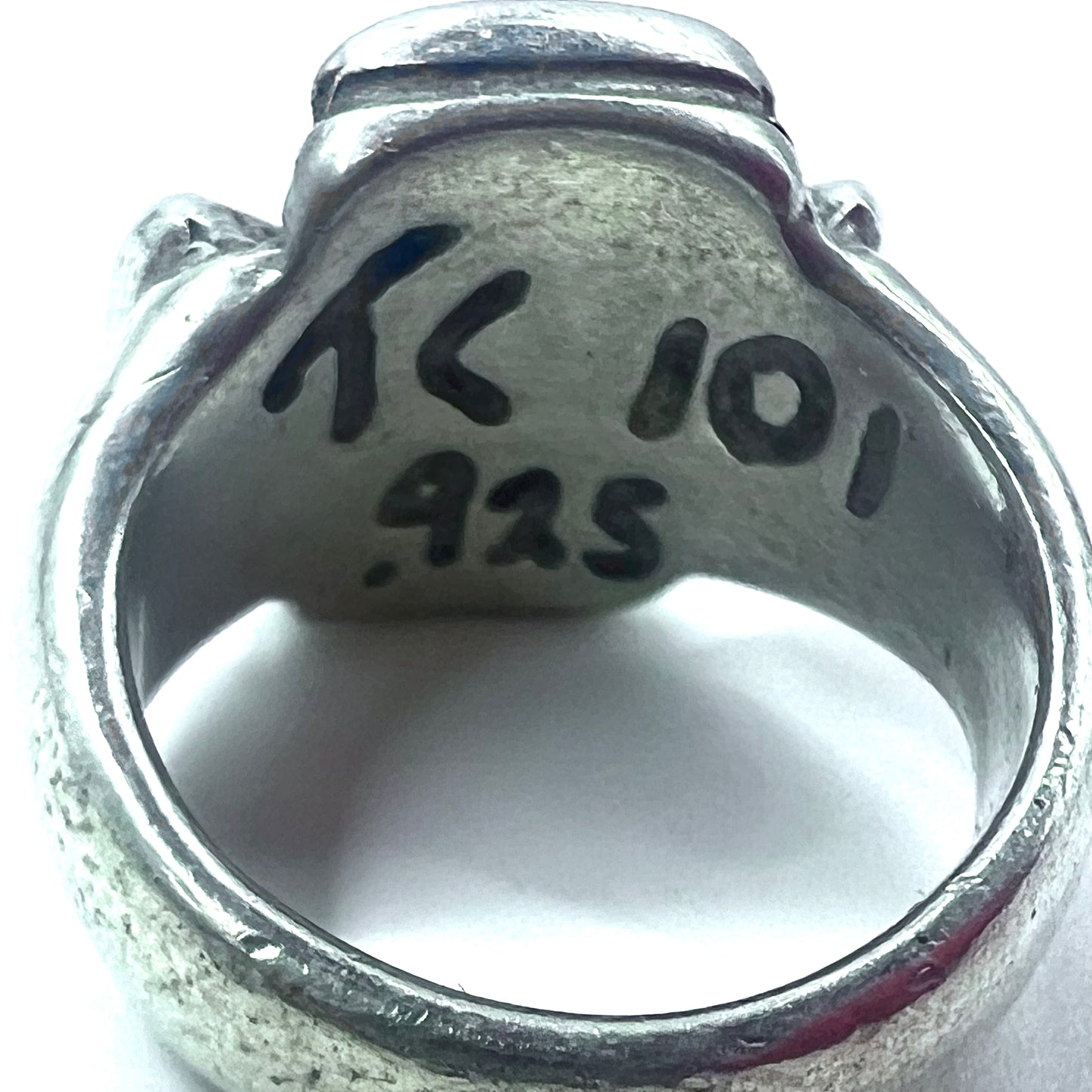 Vintage Silver Ring アイアンクロス リング 指輪 7号 シルバー 925 ピンキー