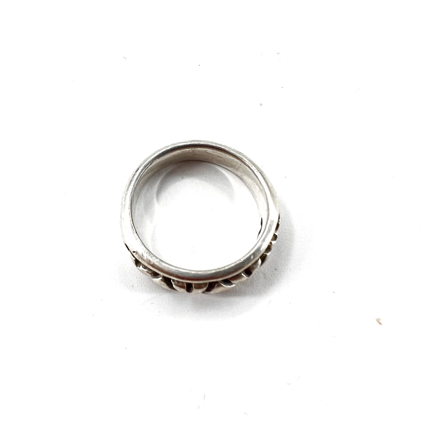 Silver Ring シルバーリング 指輪 13号 925 トラディショナル柄