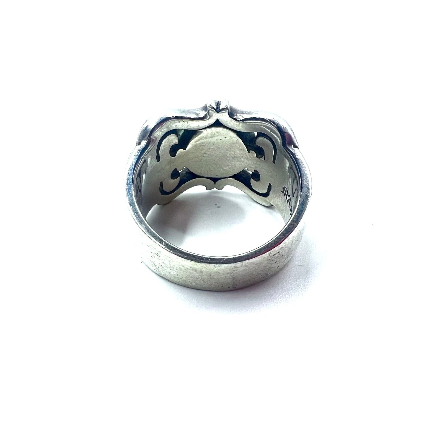 Vintage Silver Ring フレアモチーフ シルバーリング 指輪 15号 925