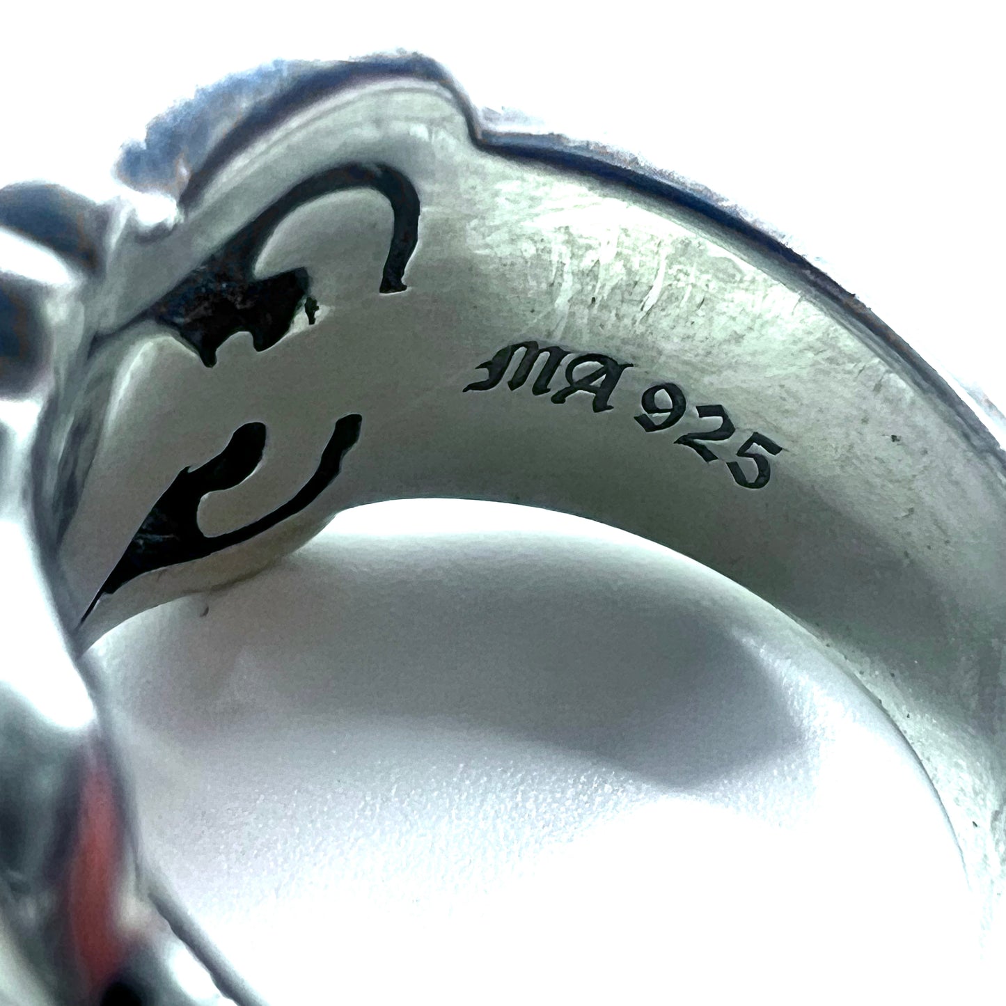 Vintage Silver Ring フレアモチーフ シルバーリング 指輪 15号 925