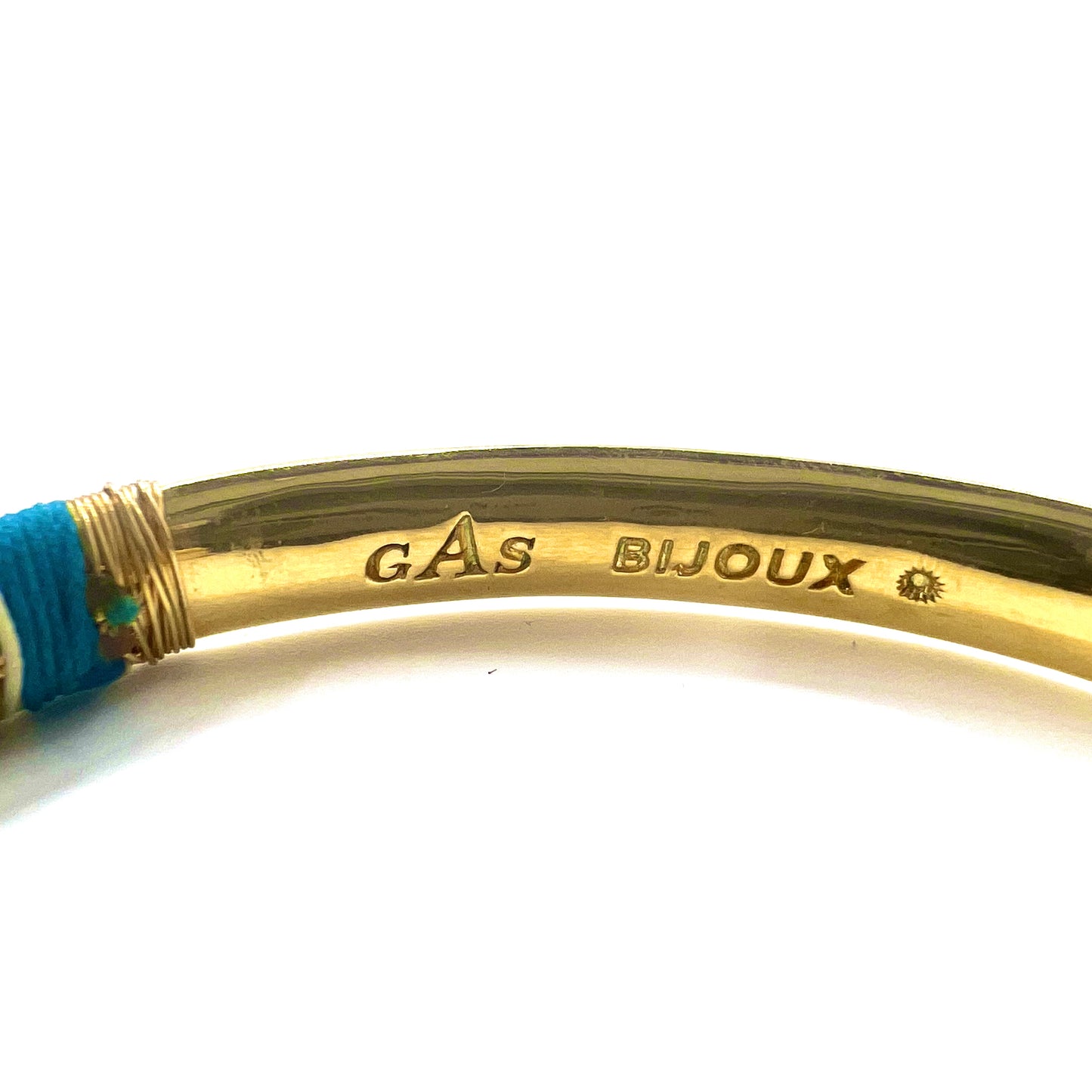 GAS BIJOUX ブレスレット バングル ゴールド 真鍮 マルチカラー Massai マサイ