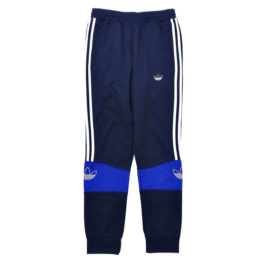 日本然リトテ-古着オンライン-adidas originals トラックパンツ L ネイビー ポリエステル 3ストライプス Bandrix Track Pants FM3881-