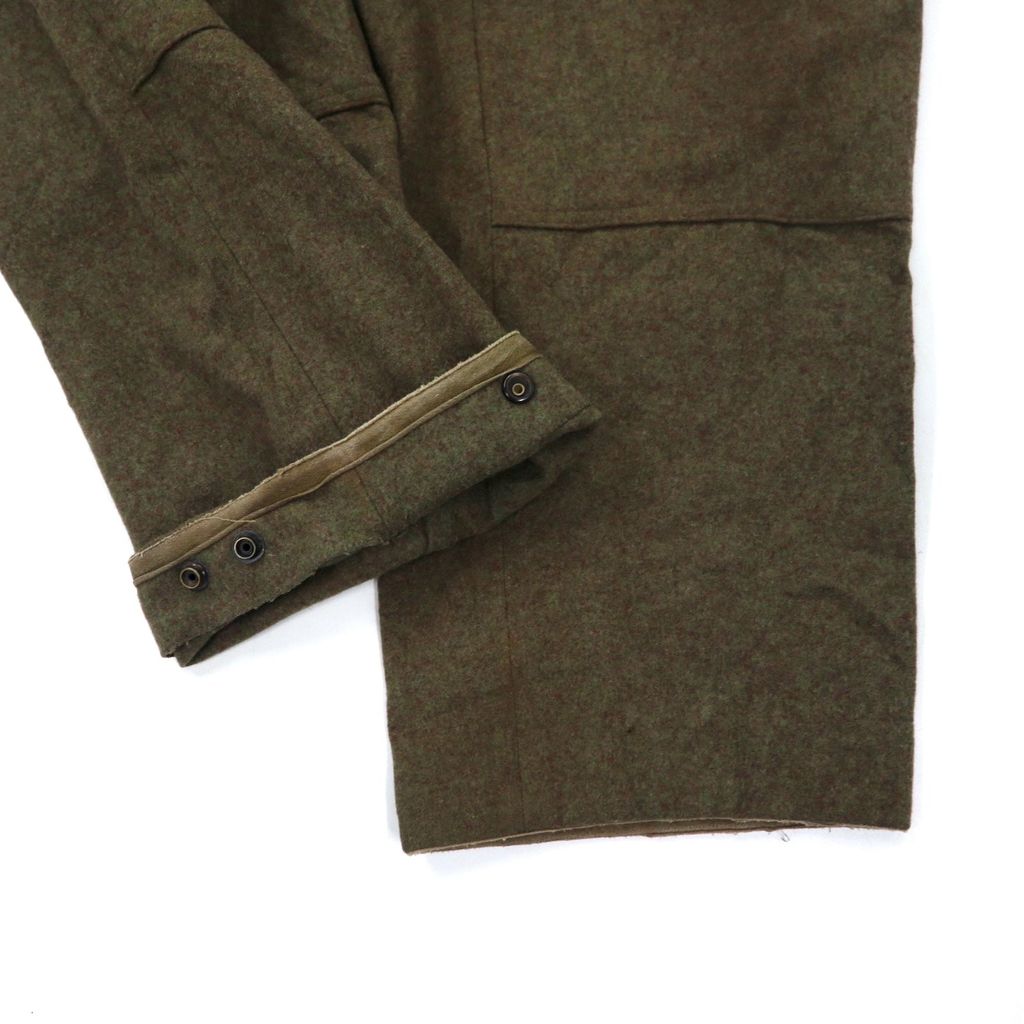 60年代 German Military ドイツ軍 WWII カーゴパンツ M カーキ ウール ミリタリー 8405-12-1305781 SPORTRA ARNSTORF