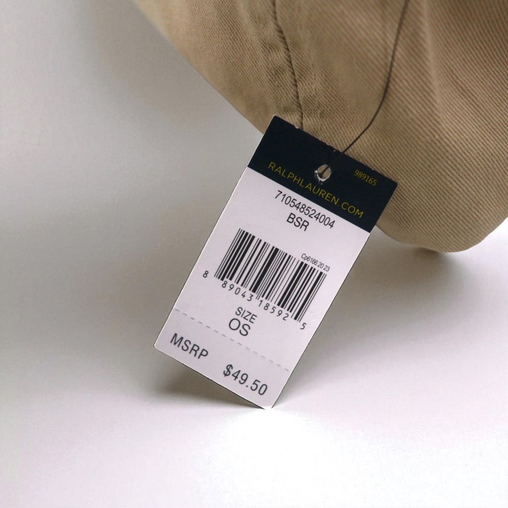 Polo Ralph Lauren ポロベア POLO BEAR ベースボールキャップ 6パネル 刺繍 ゴルフ 未使用品