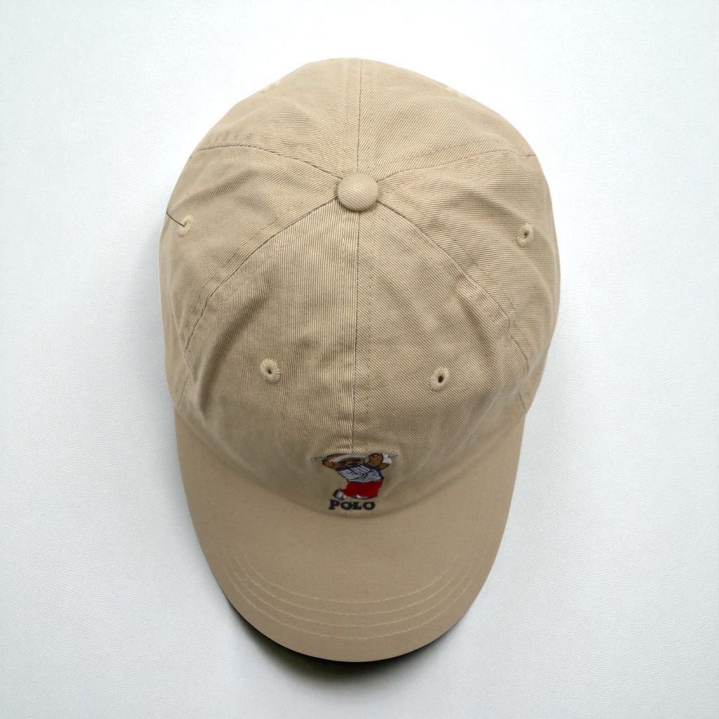 Polo Ralph Lauren Polo Bear 6-Panel Embroidered Golf Baseball Cap, Unused