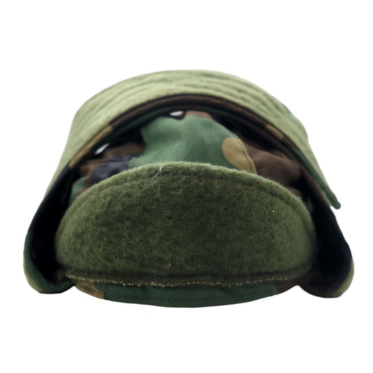 US ARMY 80年代 米軍 フライトキャップ ヘルメットライナーキャップ M-65 55-57cm カーキ カモフラ ミリタリー CAP COLD WEATHER INSULATING HELMET LINER 8415-01-099-7845 PROPPER INTERNATIONAL, INC.