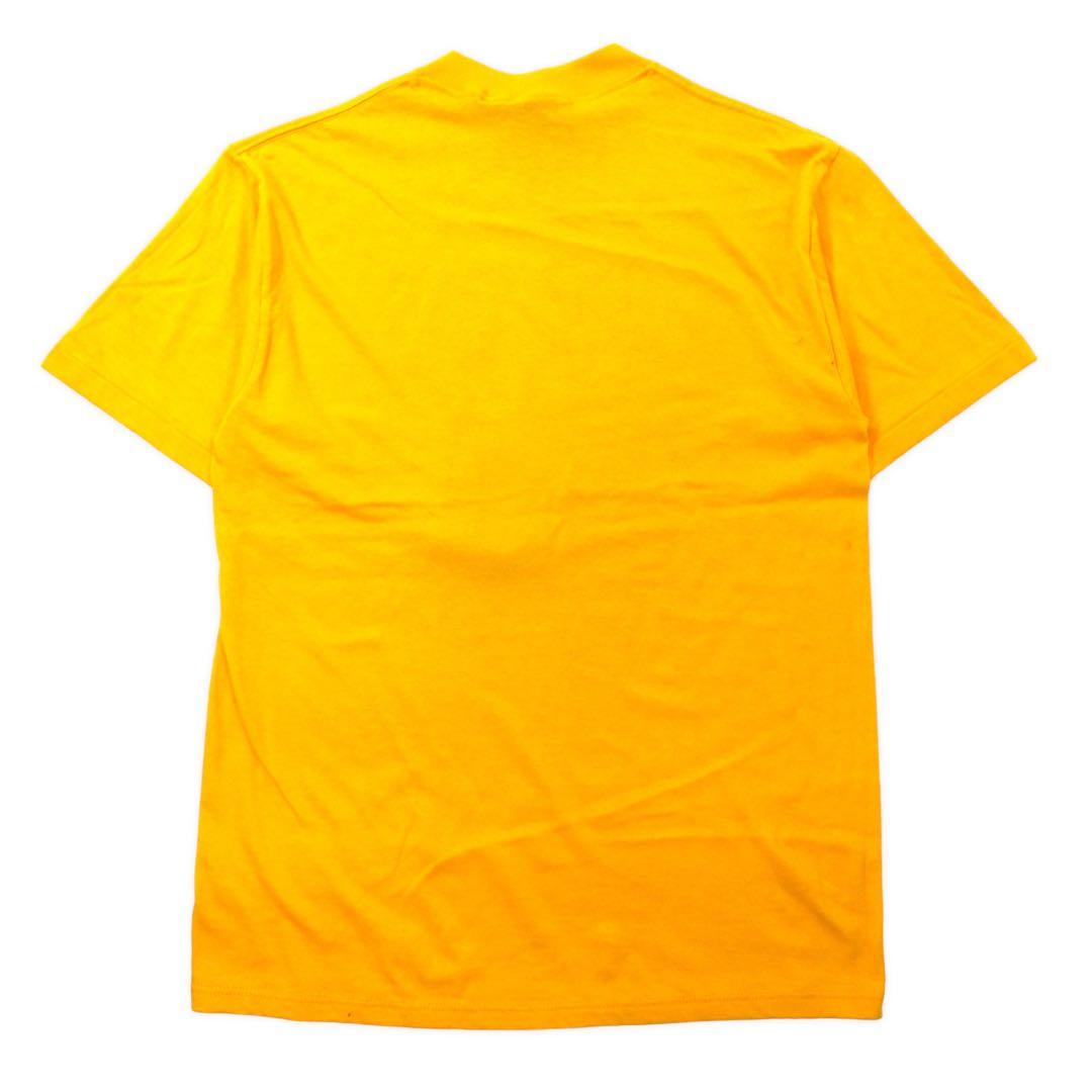 SOFFE'S USA製 90年代 キャラクタープリントTシャツ L イエロー コットン TIME-WARNER ENTERTAINMENT シルベスターキャット LOONEY TUNES ビッグサイズ
