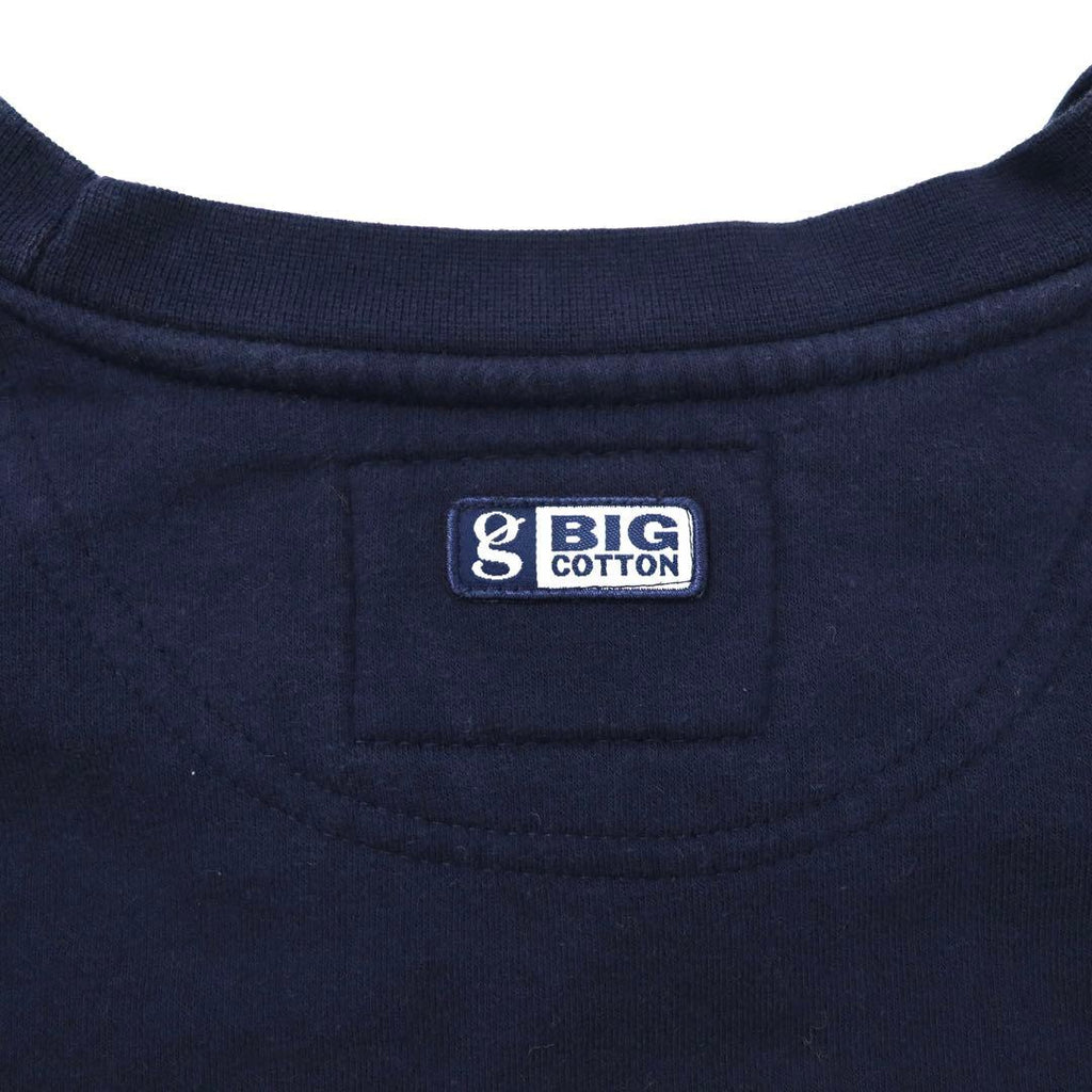 Rag Wear USA Big Size Printed Sweatshirt XXL Navy Cotton BIG COTTON Brushed Back Paki Cotton Key West FLORIDA Front V Made in Pakistan