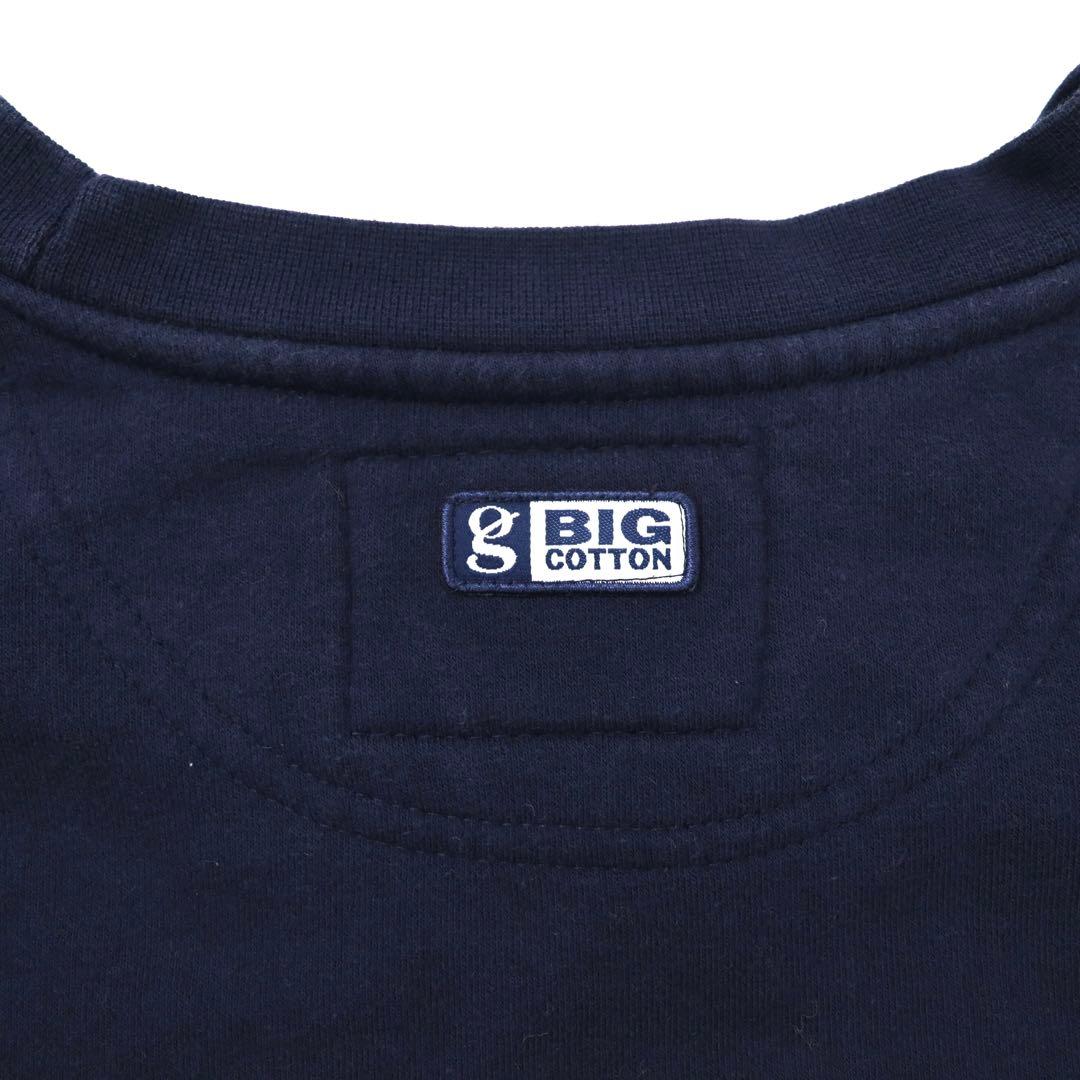 Rag Wear USA Big Size Printed Sweatshirt XXL Navy Cotton BIG COTTON Brushed Back Paki Cotton Key West FLORIDA Front V Made in Pakistan