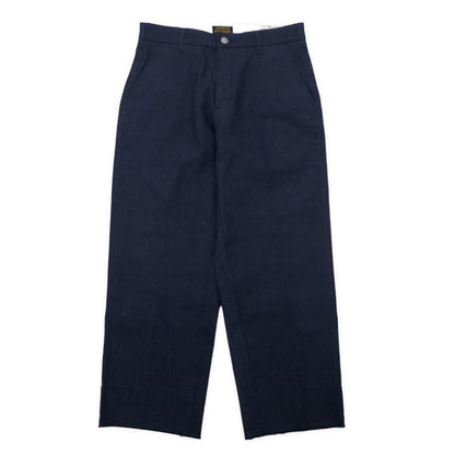 Levi's Cutoff Staple Cropped Wide Leg Chino Trousers Pants 28 Blue Navy STA-PREST CROPPED WIDE LEG CHINO 47873-0002