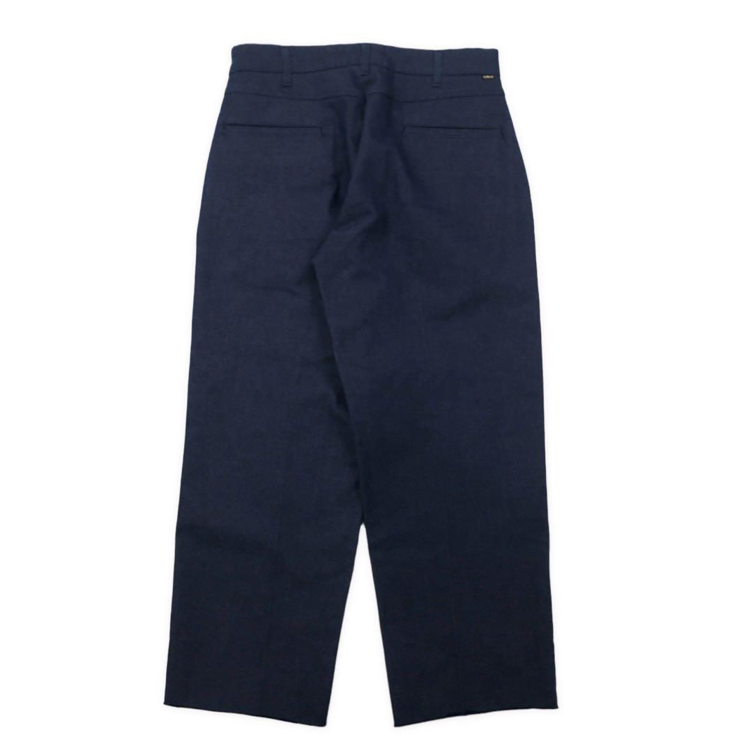Levi's Cutoff Staple Cropped Wide Leg Chino Trousers Pants 28 Blue Navy STA-PREST CROPPED WIDE LEG CHINO 47873-0002