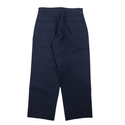 Levi's Cutoff Staple Cropped Wide Leg Chino Trousers Pants 28 Blue Navy STA-PREST CROPPED WIDE LEG CHINO 47873-0002