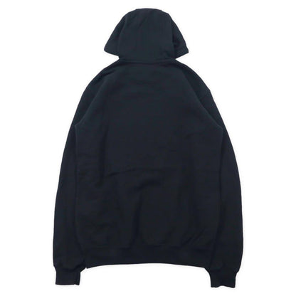 carhartt Big Size Pullover Parka S Black Cotton Brushed Lining ORIGINAL FIT Made in Honduras