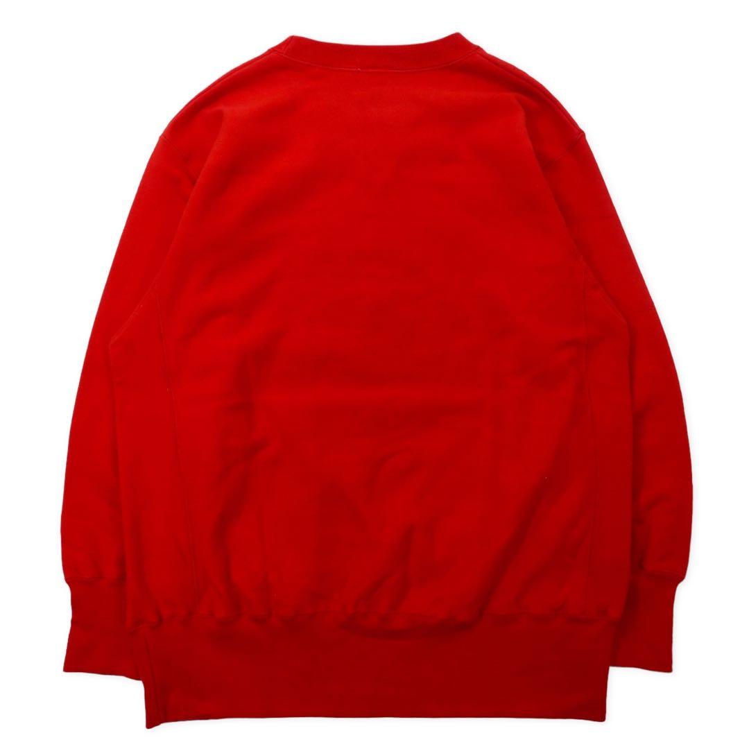 MLB ベースボール スウェット XL レッド コットン 裏起毛 前V リバースウィーブ仕様 ST. LOUIS CARDINALS ビッグサイズ GENUINE MERCHANDISE