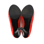 BOTTEGA VENETA High Heels Sandals 24cm Leather Crochet Intrecciato Made in Italy