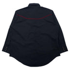 ELY CATTLEMAN 70年代 ウエスタンシャツ XXL ブラック コットン スーベニア 刺繍 デッドストック 未使用品