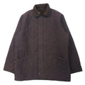 Barbour Quilted Jacket XL Brown Polyester Fleece Liner MICROFIBRE POLARQUILT MQU0022BR95