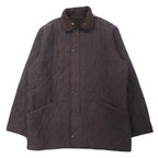 Barbour Quilted Jacket XL Brown Polyester Fleece Liner MICROFIBRE POLARQUILT MQU0022BR95