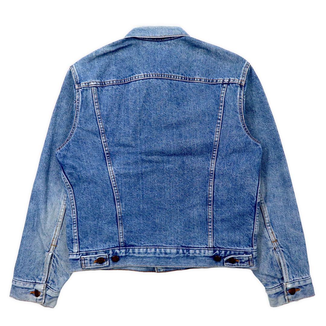Levi's USA Made 70's 4th Denim Jacket G Jean M Blue Ice Wash Button Back 527 70505