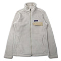 Patagonia Full Zip Fleece Jacket XS White Polyester 2547FA12