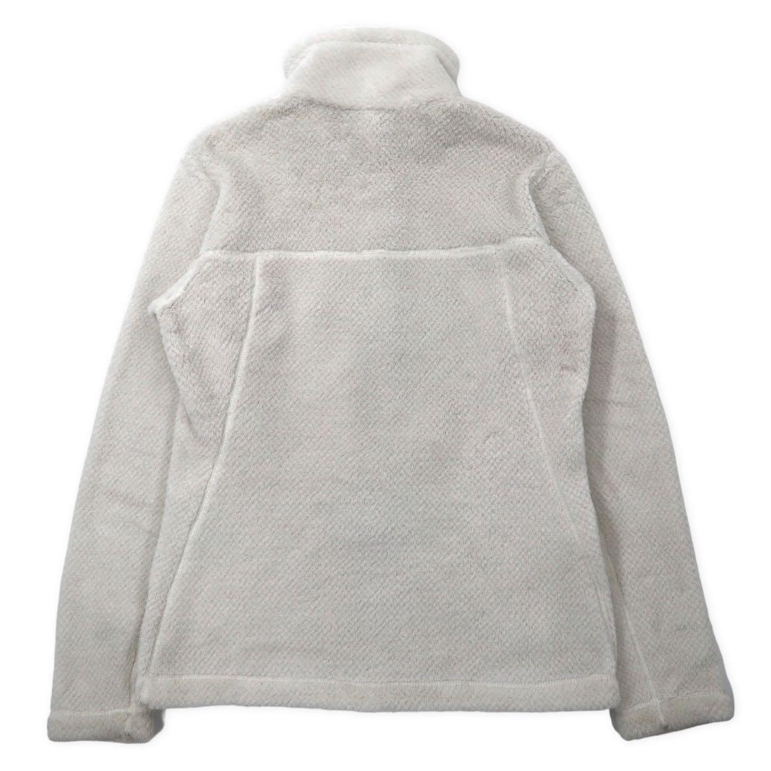 Patagonia Full Zip Fleece Jacket XS White Polyester 2547FA12