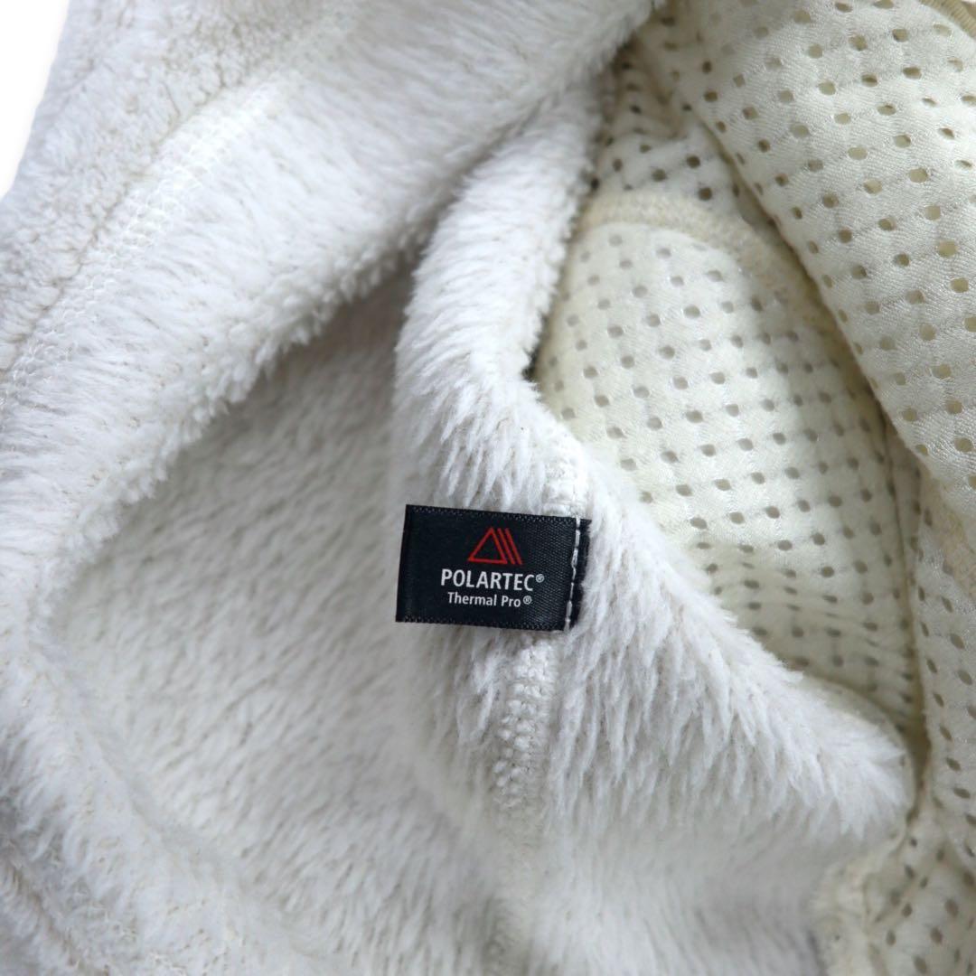 Patagonia Full Zip Fleece Jacket XS White Polyester 2547FA12